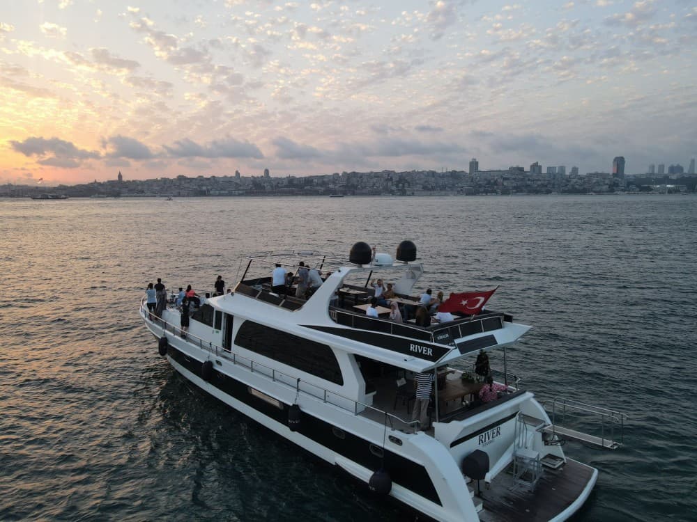 Istanbul: Bosphorus Private Yacht Cruise with Snacks | ®ExcursionMania - Image 3