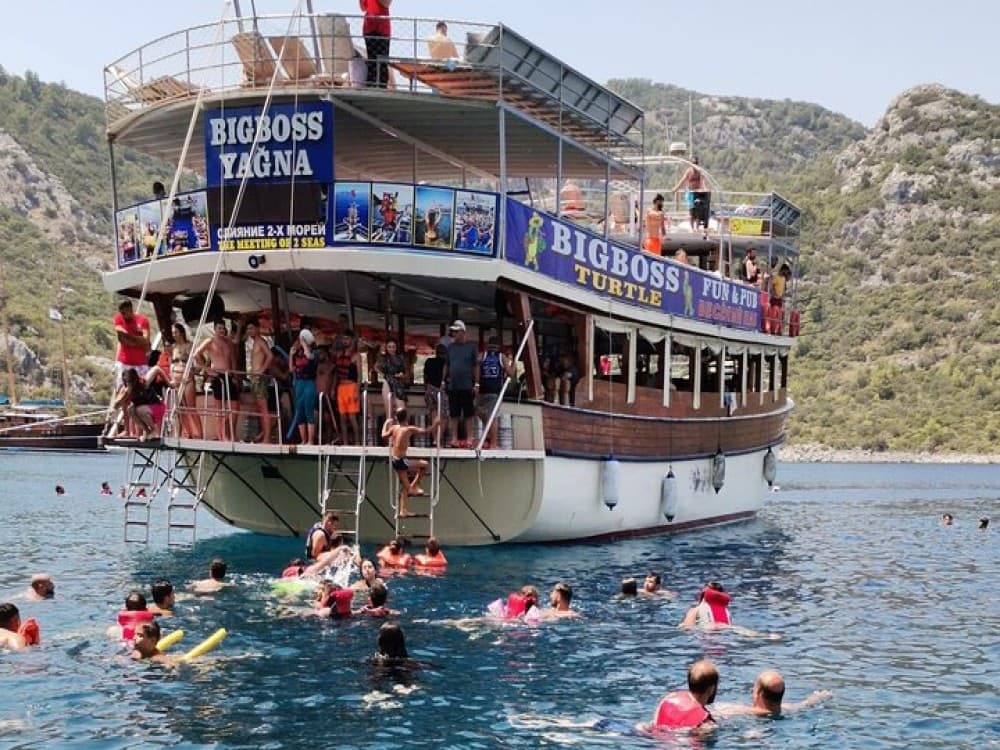 Marmaris Big Boss Yagna Boat Trip W/ Hotel Transfer Service | ®ExcursionMania - Image 6
