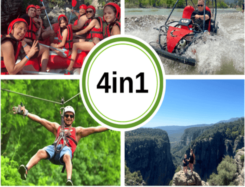 City of Antalya: Super Combo 4 in 1 Tour w/ Lunch