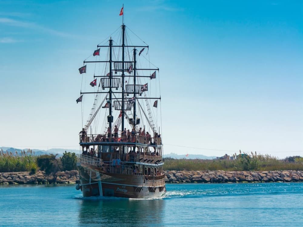 City of Side: Pirate Boat Trip with Lunch & Transfer | ®ExcursionMania - Image 3