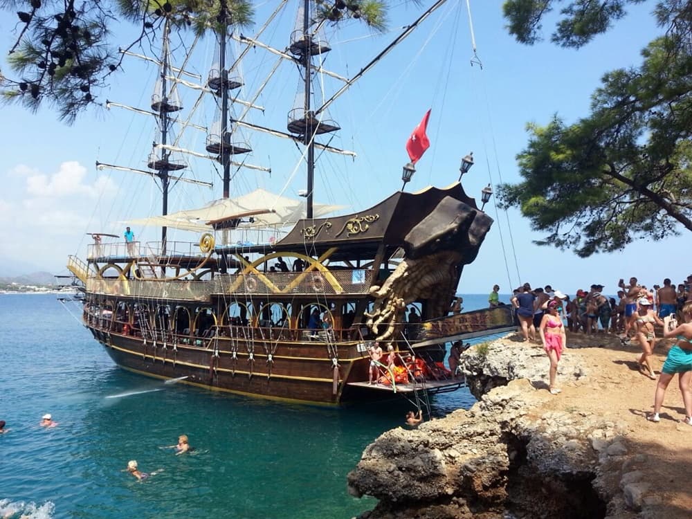 City of Side: Pirate Boat Trip with Lunch & Transfer | ®ExcursionMania - Image 6