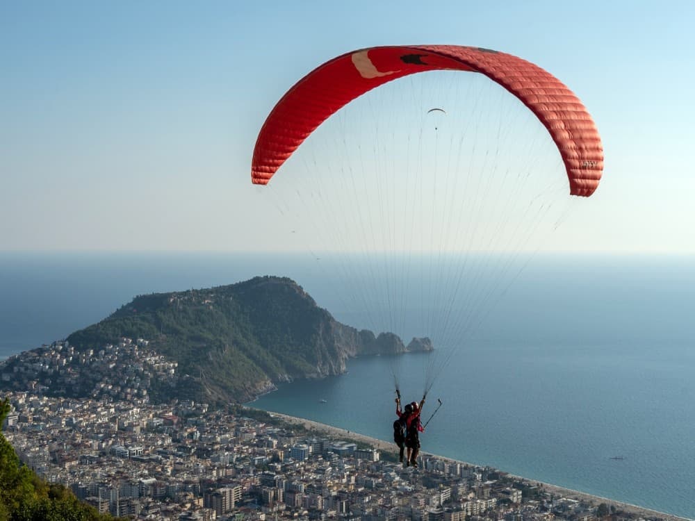 From Side: Alanya Paragliding Experience By Local Expert Pilots w/Hotel Pickup | ®ExcursionMania - Image 3