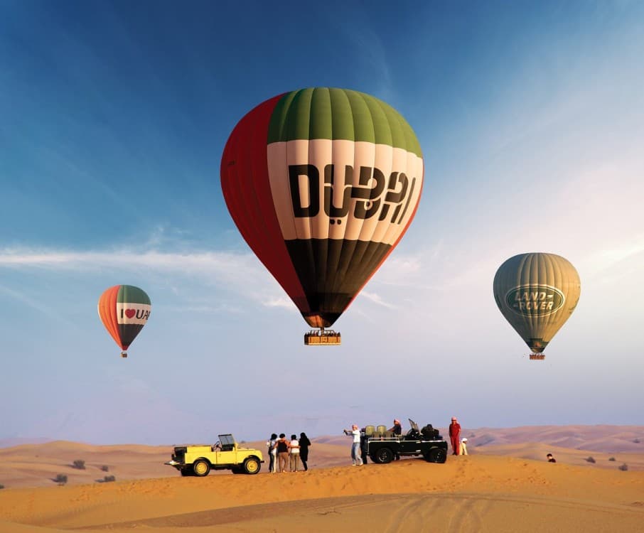 Dubai: Hot Air Balloon Camel Ride Desert Safari & More | ®ExcursionMania - Image 3