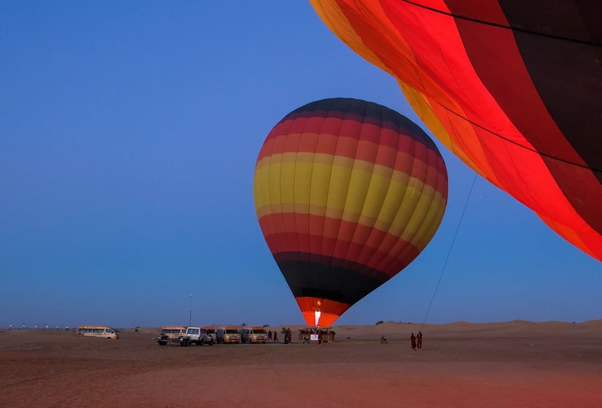 Dubai: Hot Air Balloon Camel Ride Desert Safari & More | ®ExcursionMania - Image 6