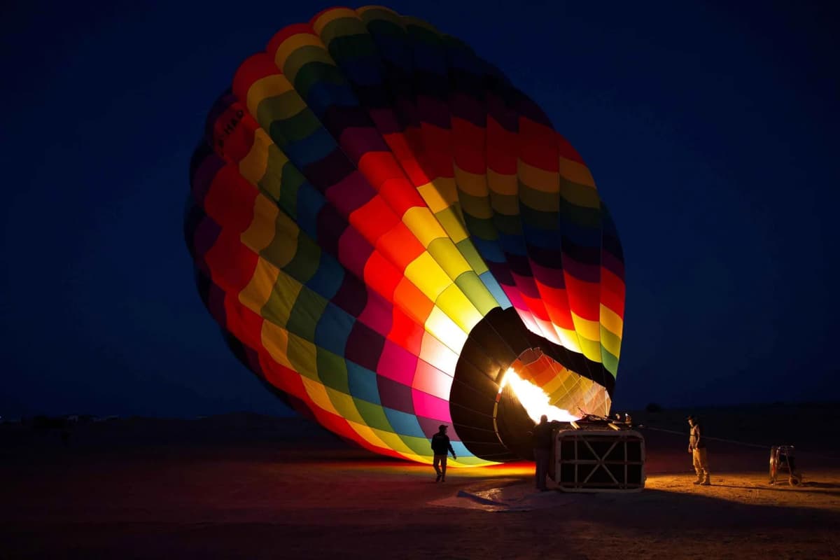 Dubai: Hot Air Balloon Camel Ride Desert Safari & More | ®ExcursionMania - Image 7