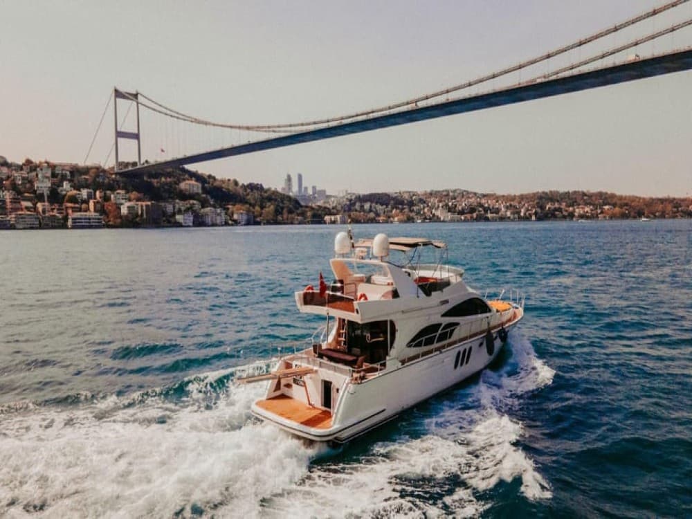 Istanbul Luxury Bosphorus Cruise: Private Yacht with Meal Options | ®ExcursionMania - Image 2