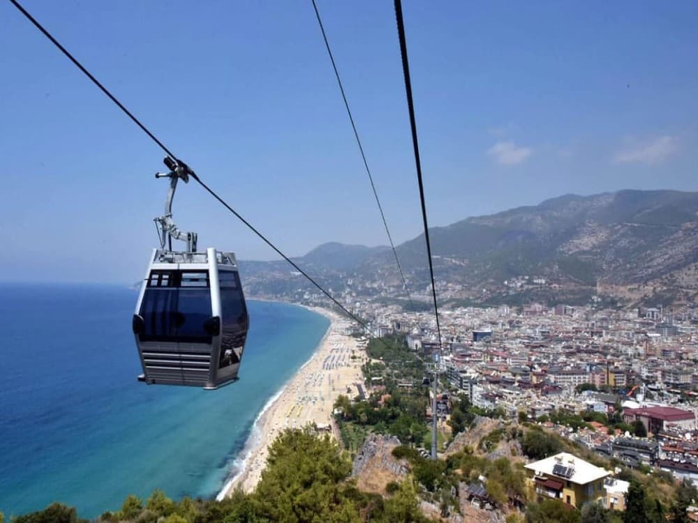 From Side: Paragliding to Alanya with Cable Car Ride | ®ExcursionMania - Image 2