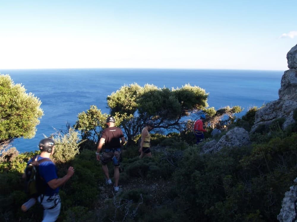 Rhodes: Ladiko Bay Rock Climbing and Rappelling Experience | ®ExcursionMania - Image 2