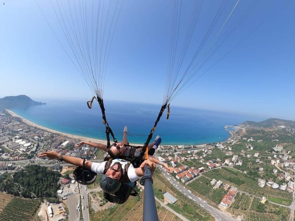 Alanya: Tandem Paragliding Flight to Cleopatra Beach | ®ExcursionMania - Image 4