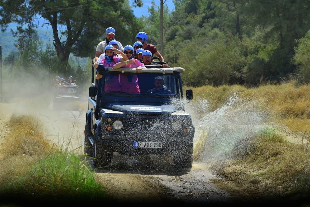 Side/Antalya: Combo Tour with Jeep, Buggy, Rafting & Zipline | ®ExcursionMania - Image 12