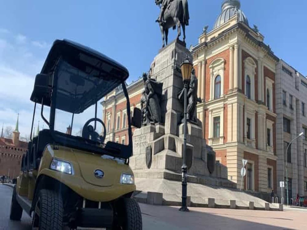 Discover Kraków: Explore History by Electric Golf Cart | ®ExcursionMania - Image 1