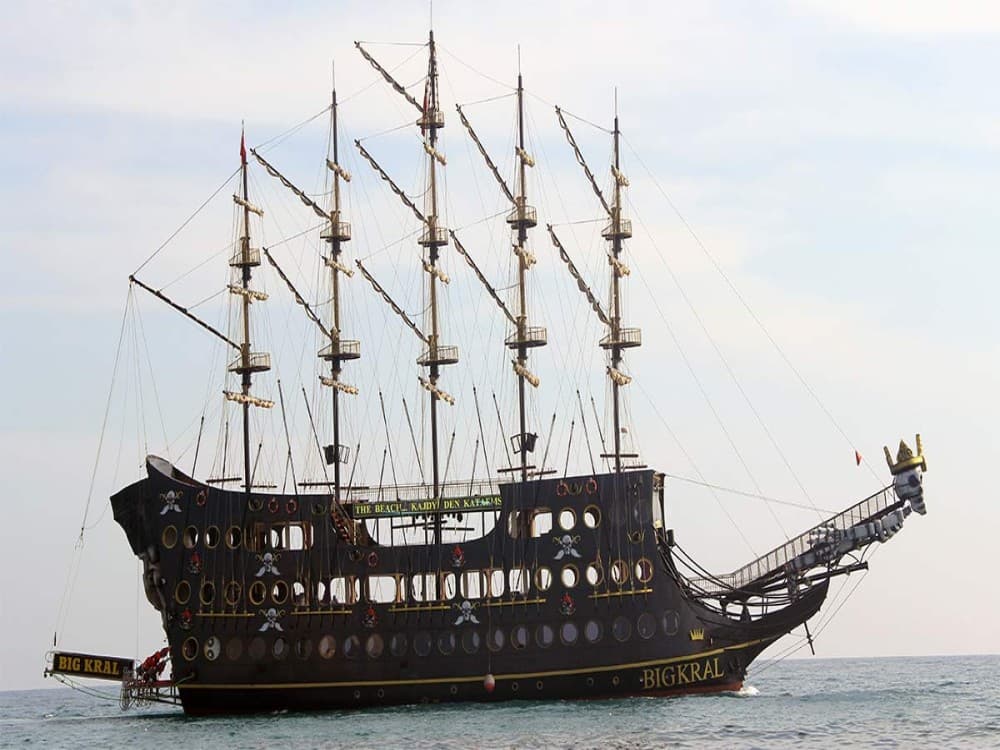 From City of Side: Big Kral Pirate Boat Trip w/ Soft Drinks & Lunch | ®ExcursionMania - Image 4