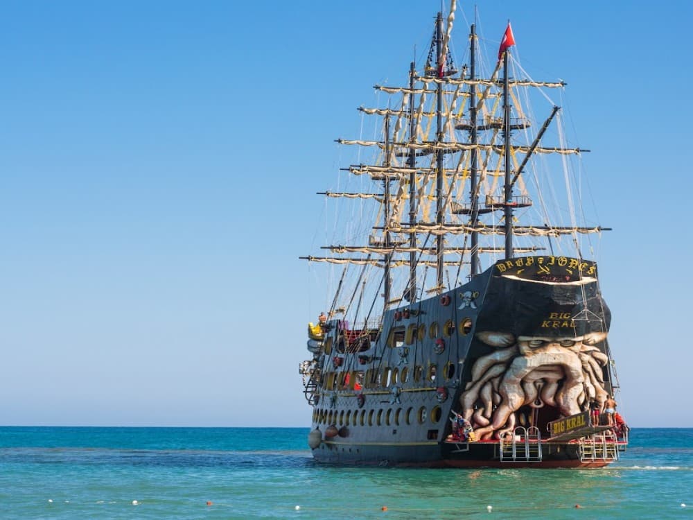 From City of Side: Big Kral Pirate Boat Trip w/ Soft Drinks & Lunch | ®ExcursionMania - Image 8