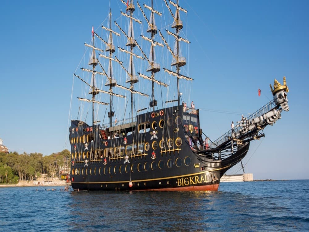 From City of Side: Big Kral Pirate Boat Trip w/ Soft Drinks & Lunch | ®ExcursionMania - Image 11