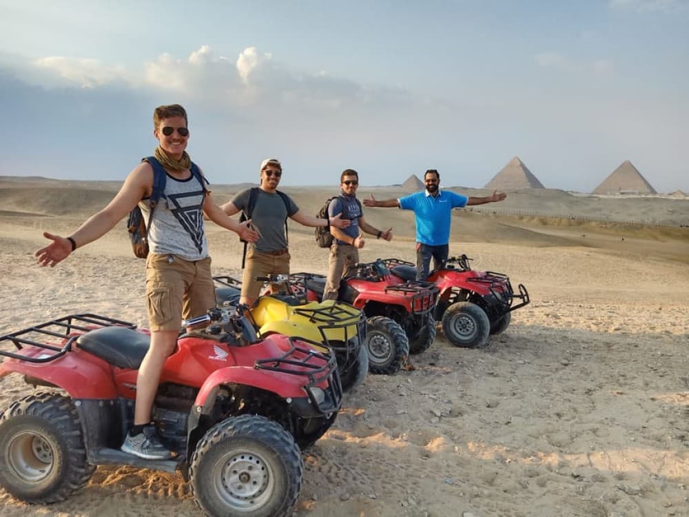 Cairo: Pyramids Quad Bike Adventure & Optional Camel Ride | ®ExcursionMania - Image 1