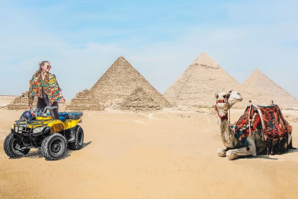 Cairo: Pyramids Quad Bike Adventure & Optional Camel Ride | ®ExcursionMania - Image 4