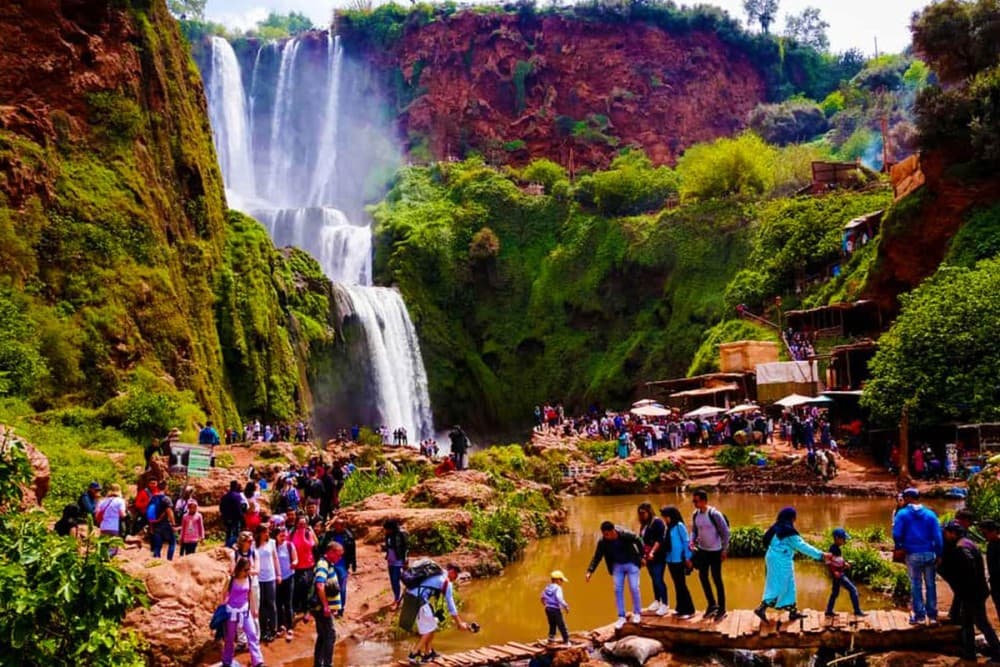 From Marrakech: Ouzoud Waterfalls Guided Hike and Boat Trip | ®ExcursionMania - Image 6