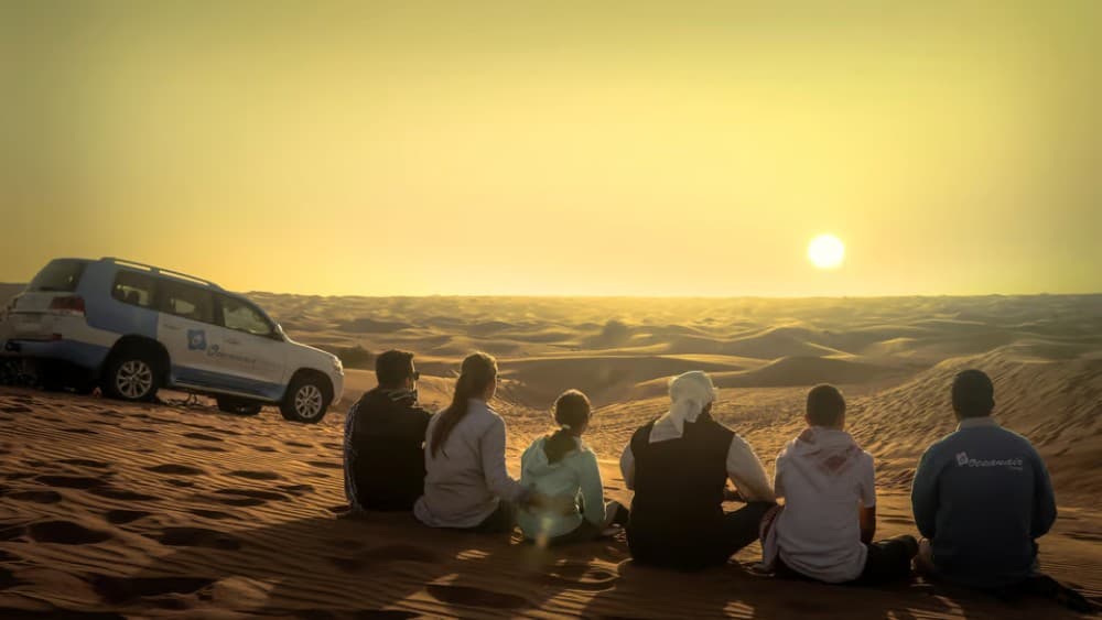 Doha: Sunset Desert Safari with Camel Ride and Sandboarding | ®ExcursionMania - Image 3