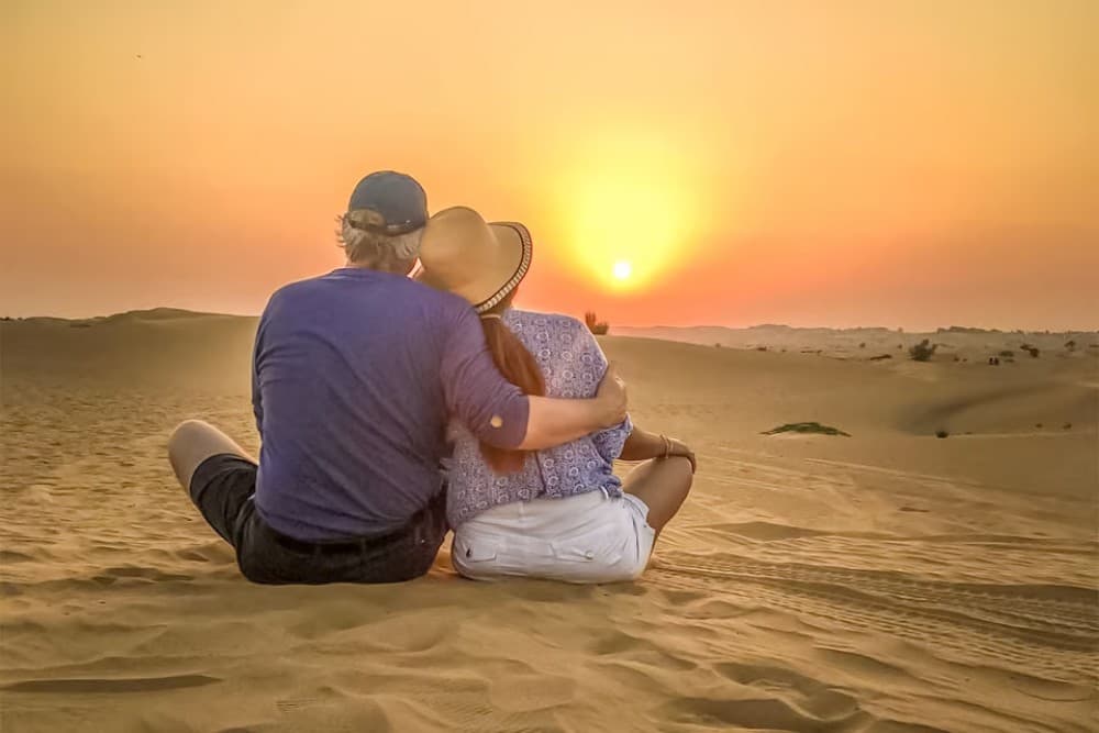 Doha: Sunset Desert Safari with Camel Ride and Sandboarding | ®ExcursionMania - Image 2