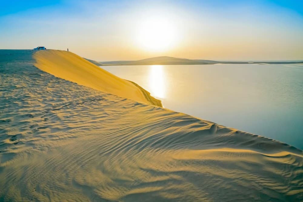 Doha: Sunset Desert Safari with Camel Ride and Sandboarding | ®ExcursionMania - Image 5