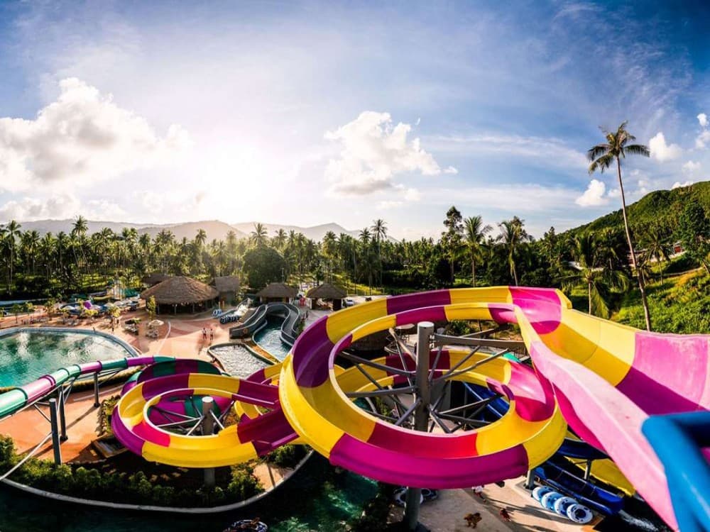 Samui Water Park Pink Elephant