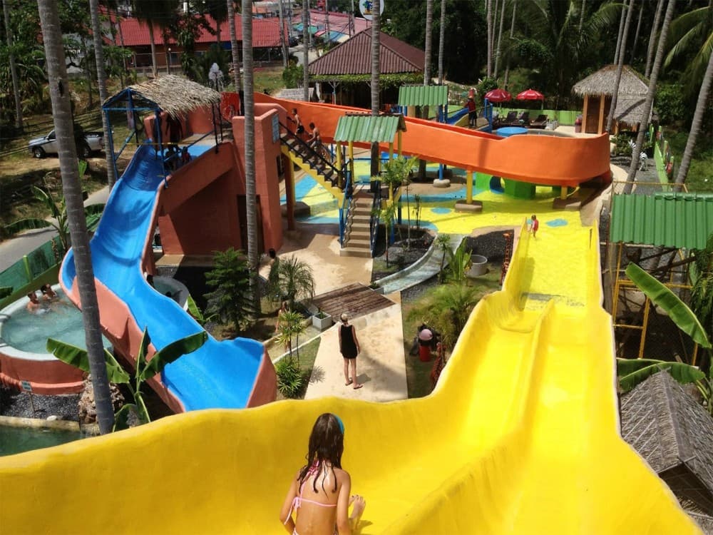 Samui Water Park Pink Elephant