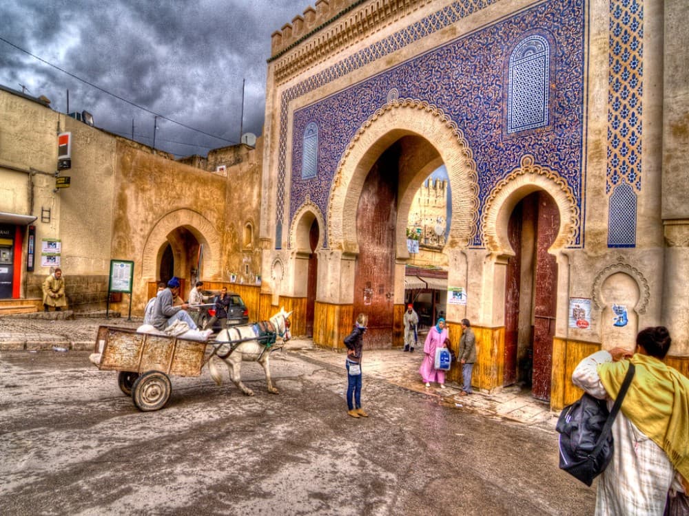 Fez: Bab Bou Jeloud | ®ExcursionMania