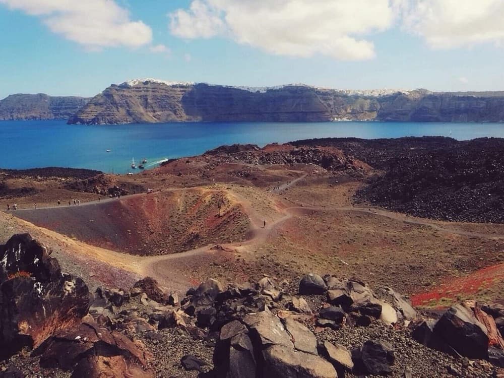 Santorini Volcano