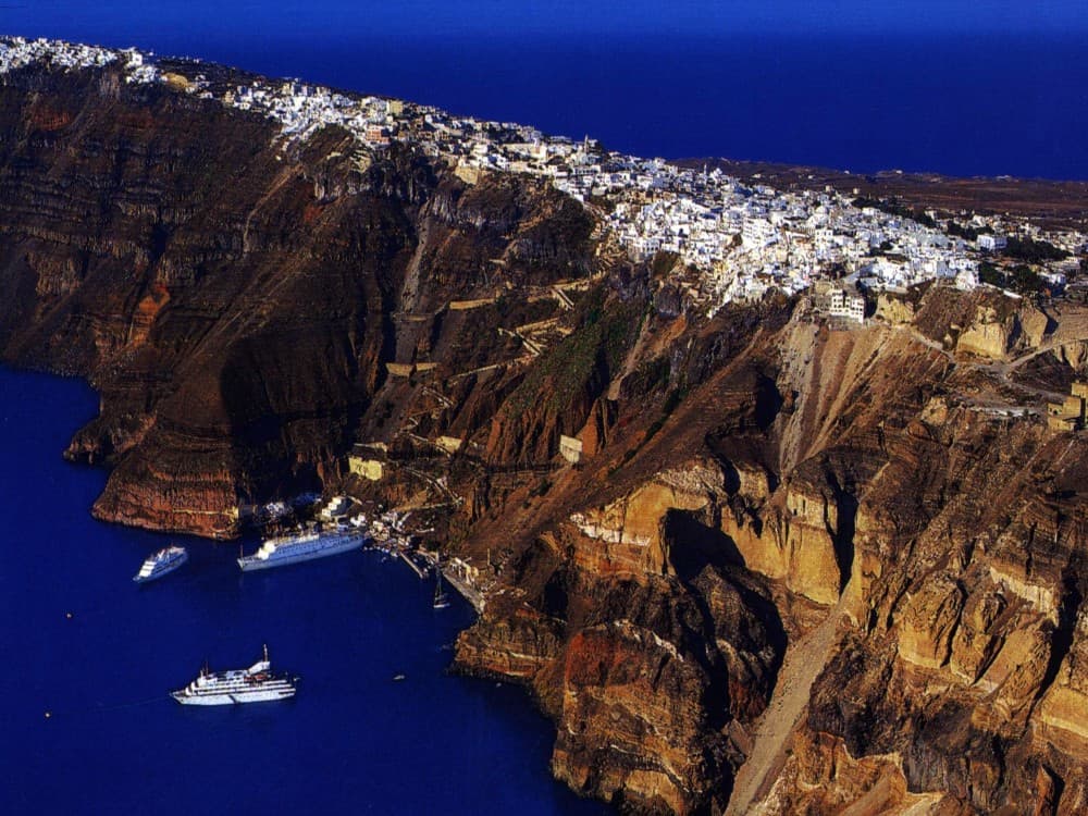 Santorini Volcano