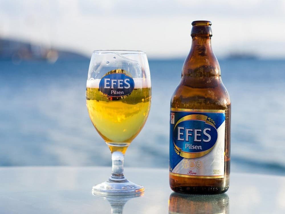 How much is a pint of beer in Turkey?