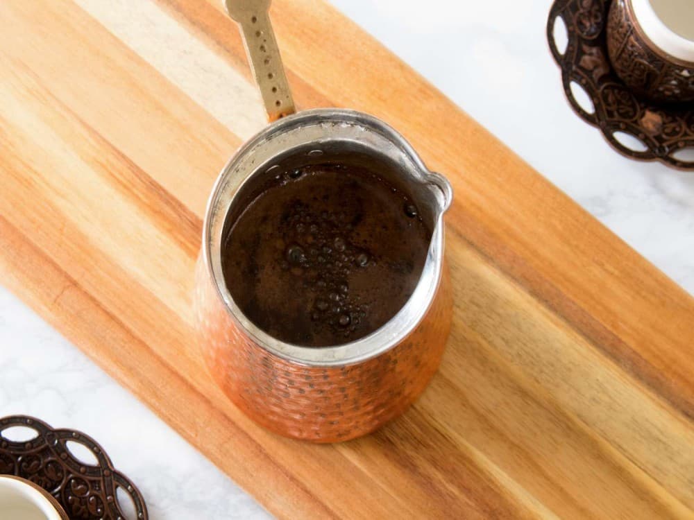 How much is a cup of coffee in Turkey?