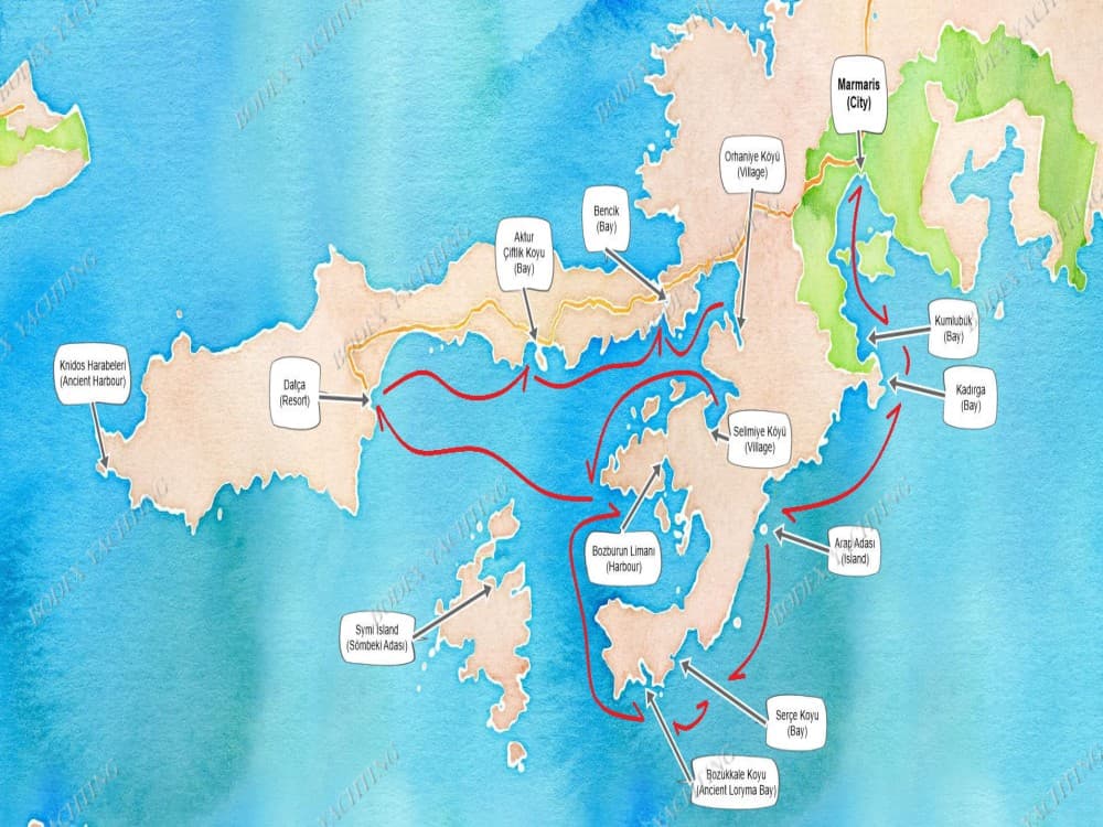 Marmaris: Is Marmaris in Europe or Asia? | ®ExcursionMania