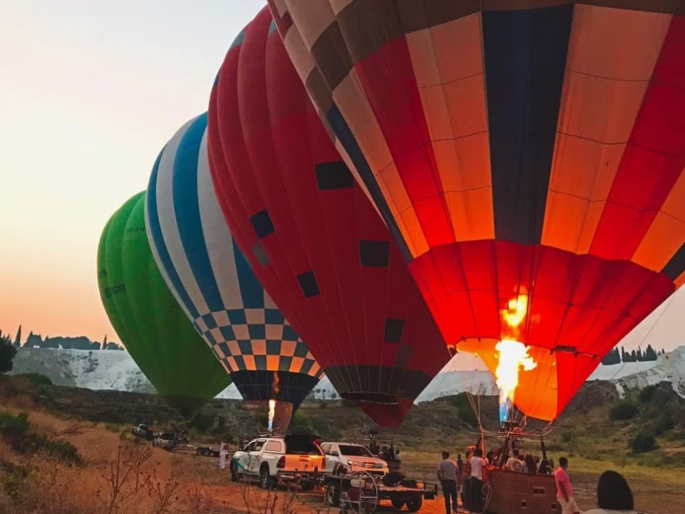 My Pamukkale Hot Air Balloon Ride