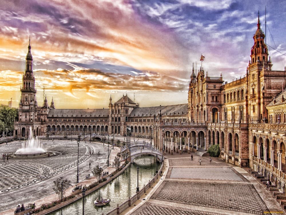Seville: Plaza de España | ®ExcursionMania