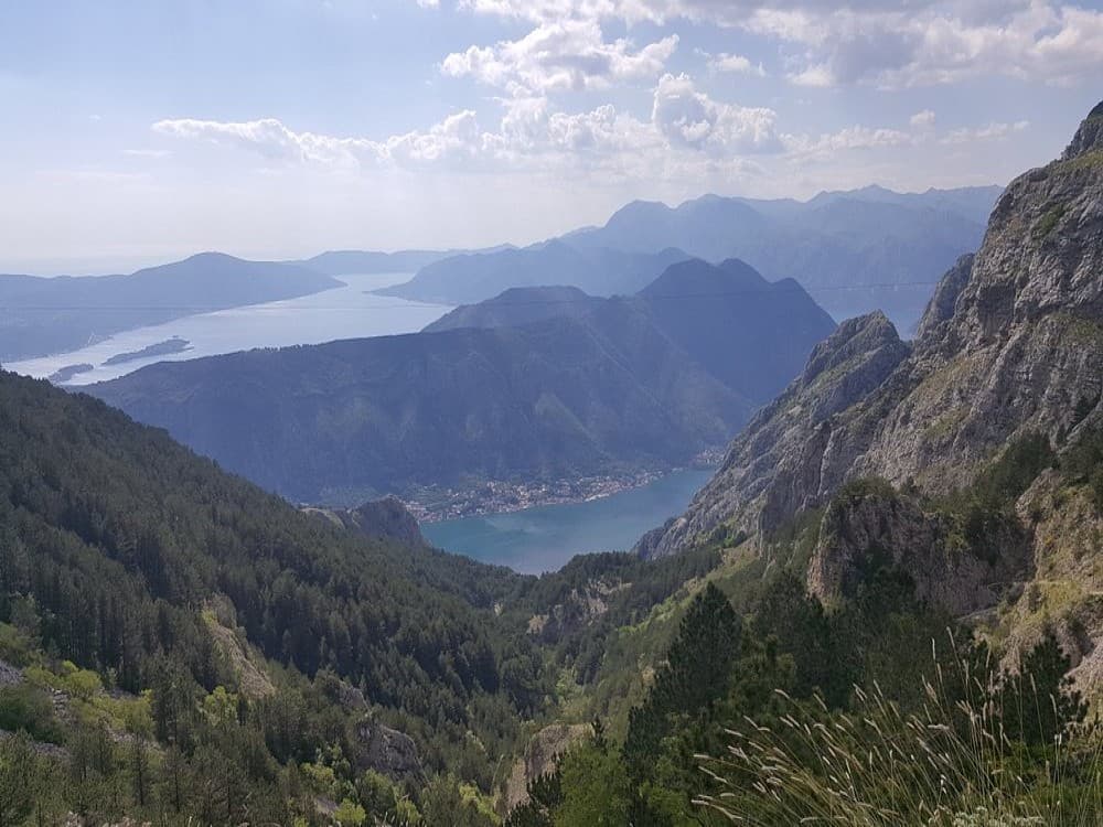 Viewing Point at the Road Kotor-Lovcen