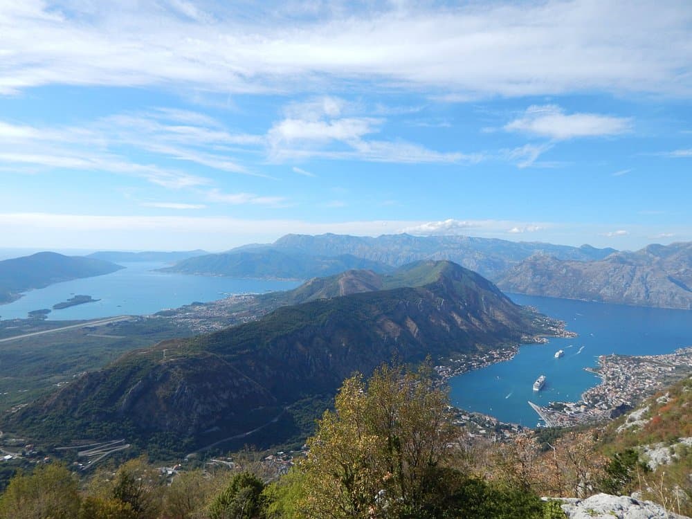 Viewing Point at the Road Kotor-Lovcen