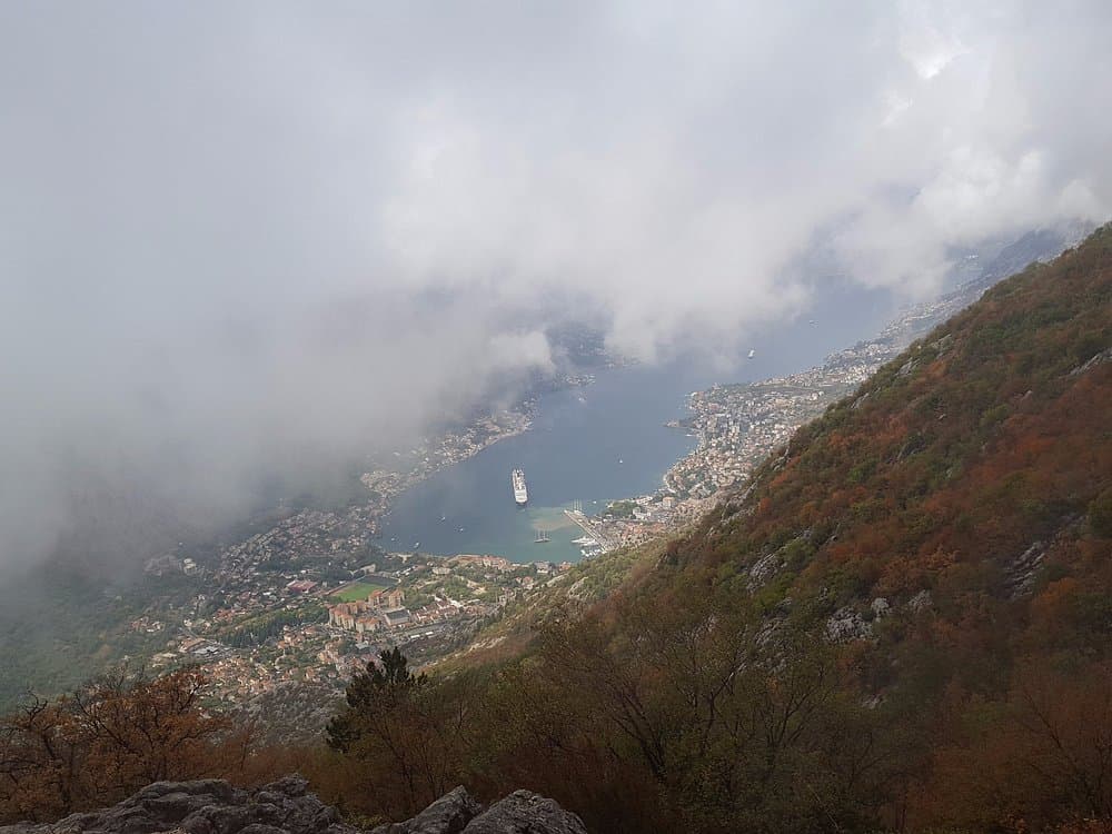 Viewing Point at the Road Kotor-Lovcen