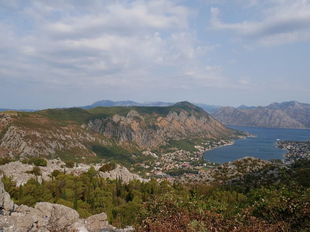Viewing Point at the Road Kotor-Lovcen