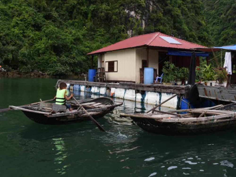 Cua Van Floating Village