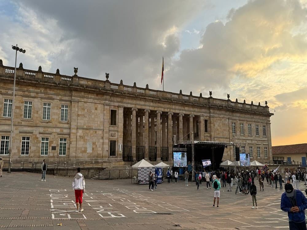 Plaza de Bolívar de Bogotá