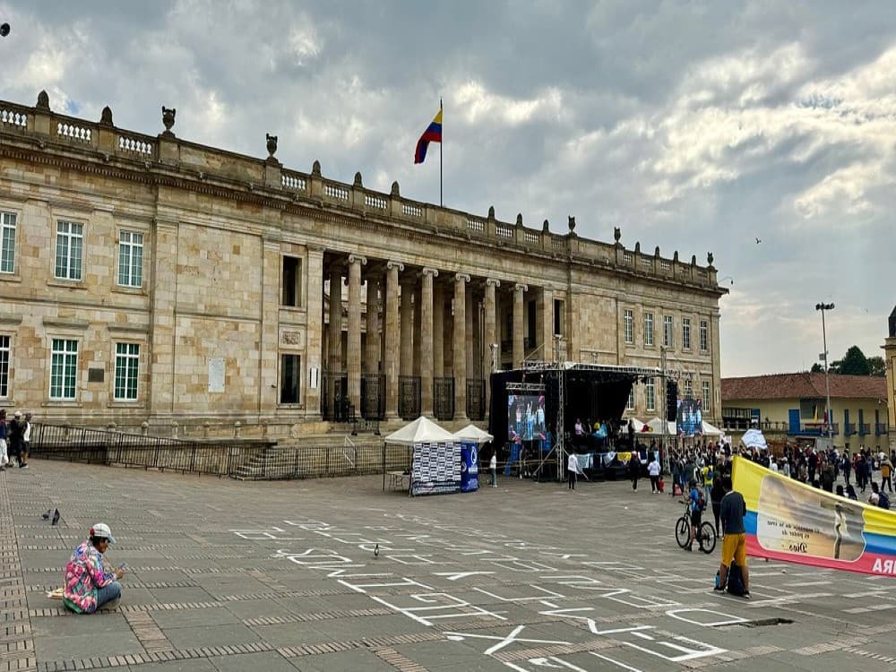 Plaza de Bolívar de Bogotá