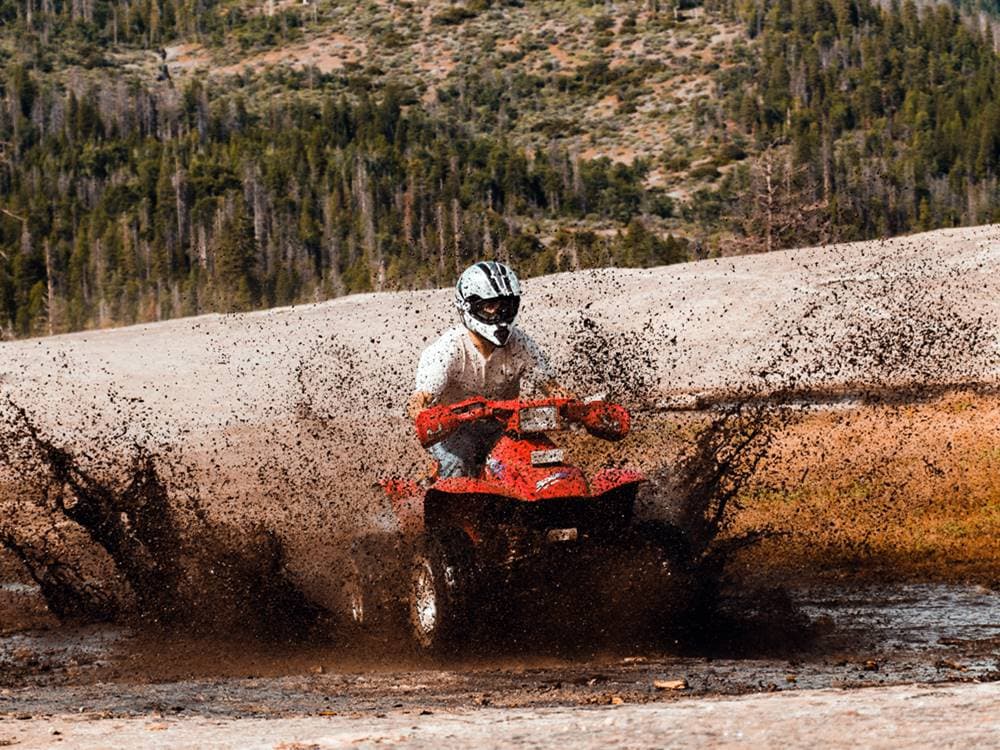 Side Quad Biking