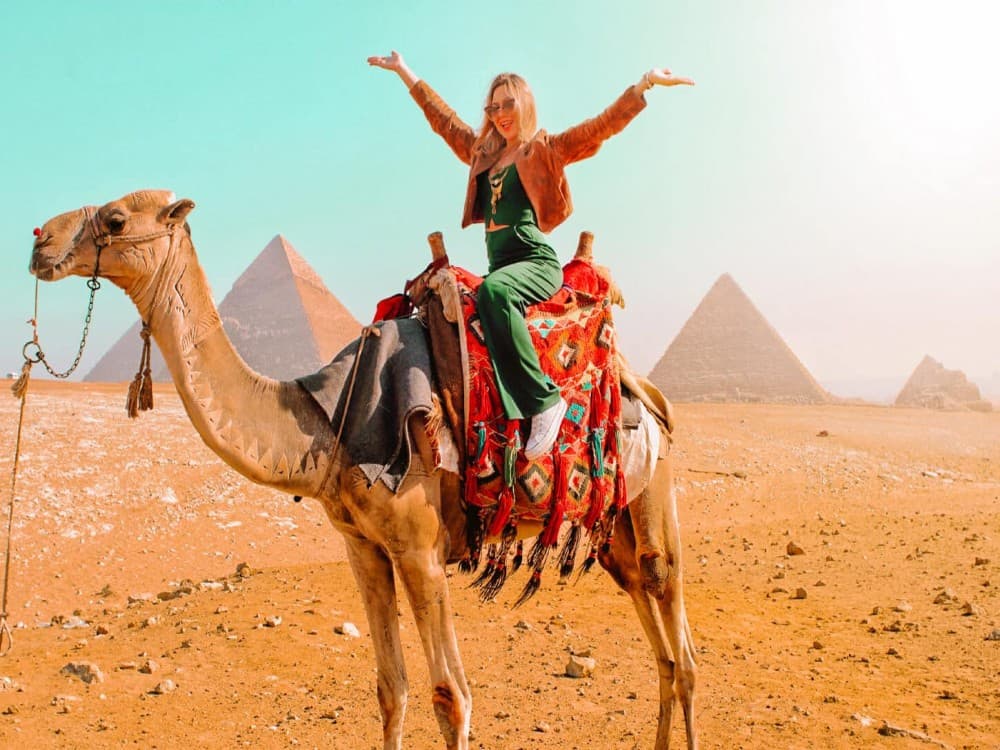 Camel Riding in Cairo