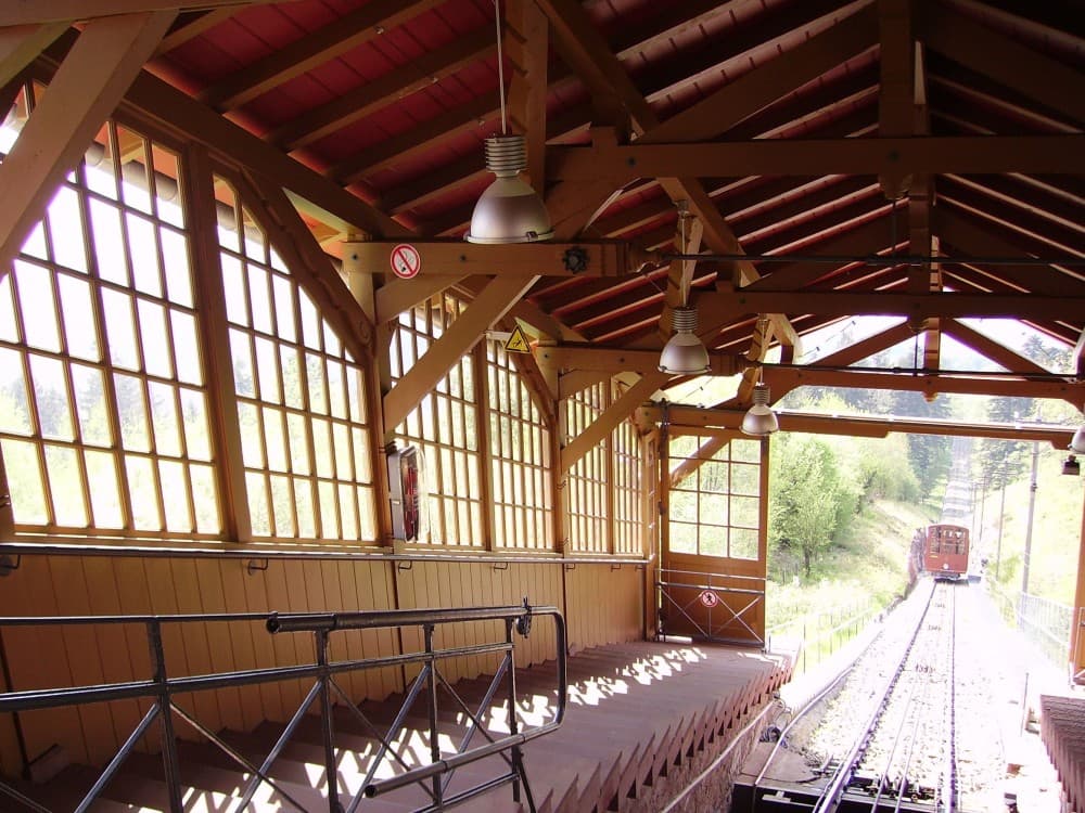 Konigstuhl Funicular/Bergbahn