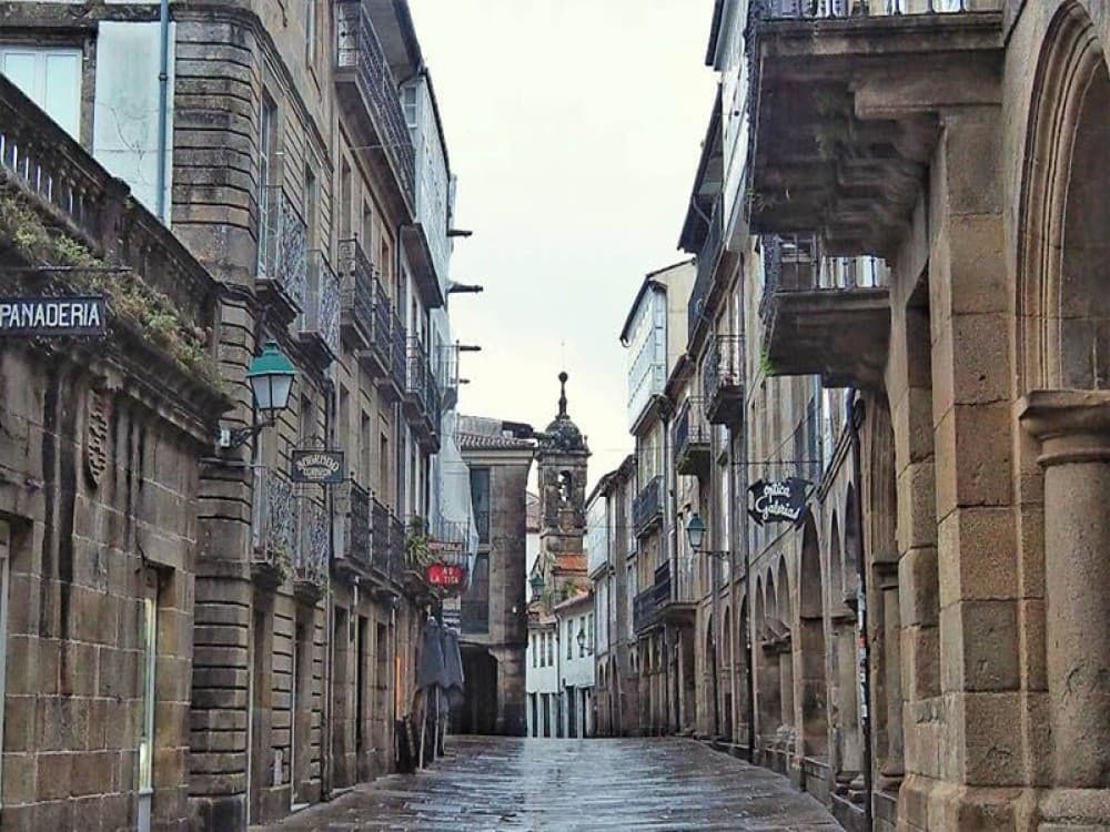 The Casco Histórico of Santiago de Compostela