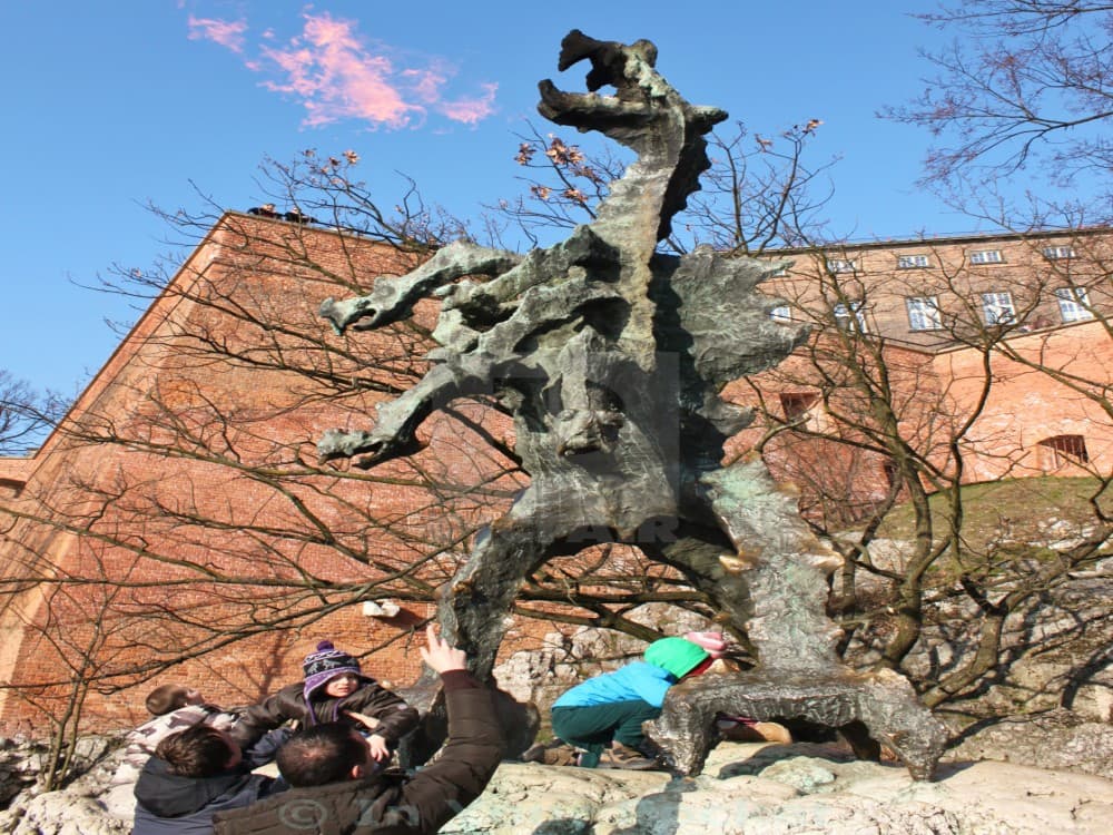 Wawel Dragon Statue