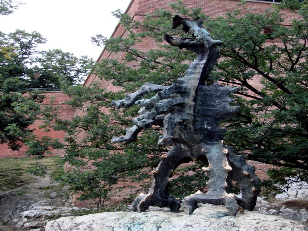 Wawel Dragon Statue