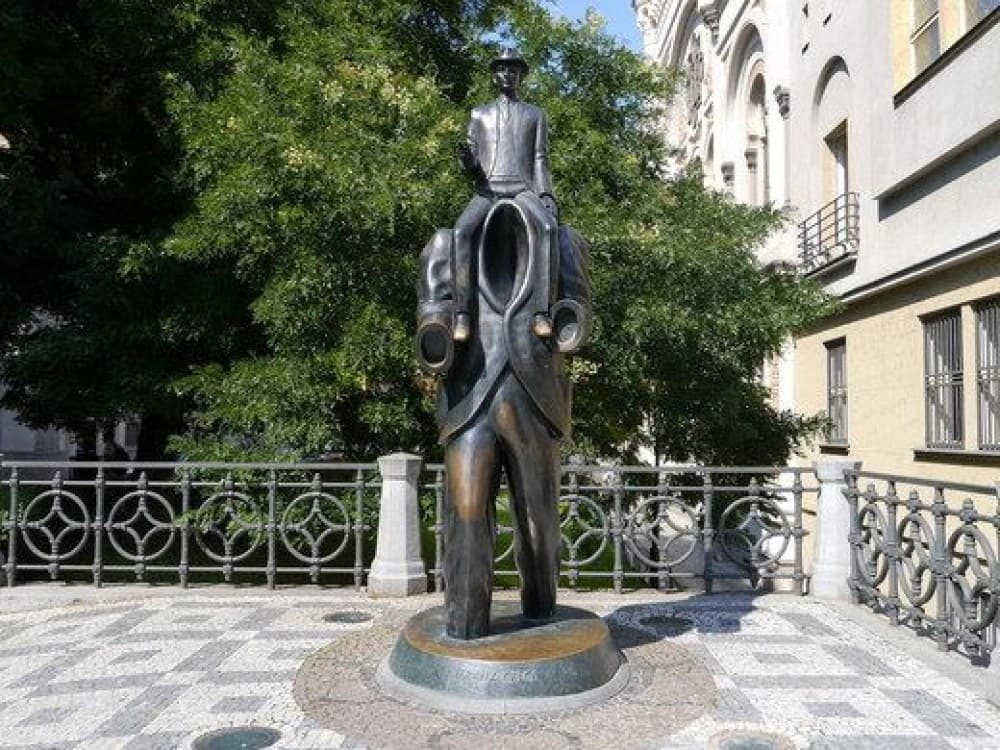 Franz Kafka Statue