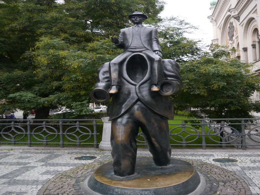 Franz Kafka Statue