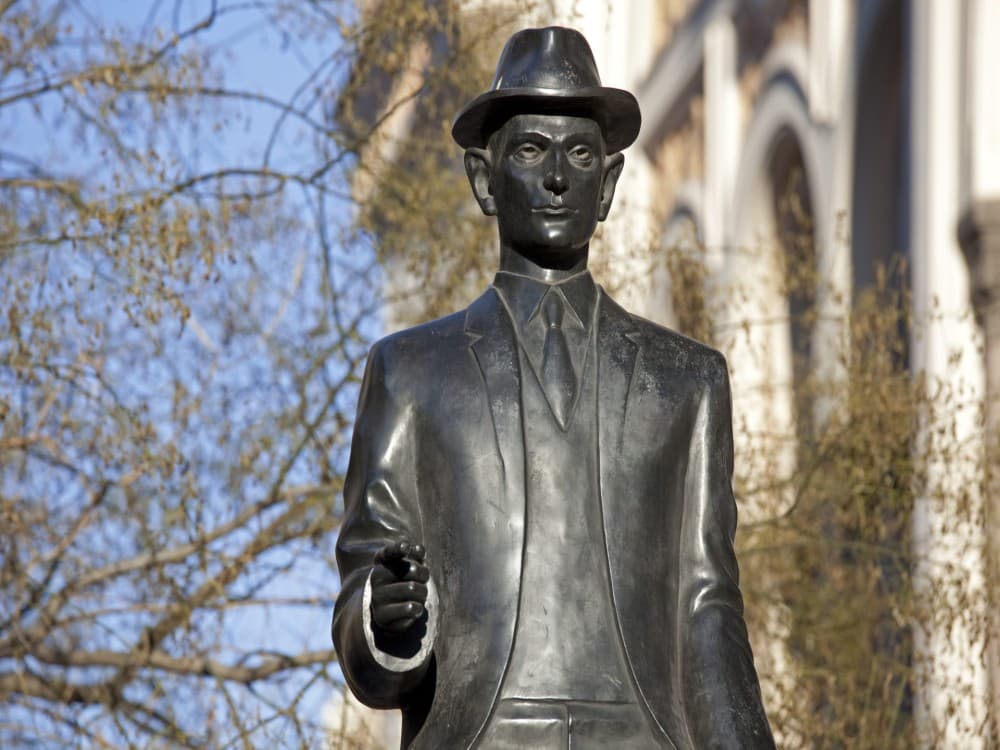 Franz Kafka Statue